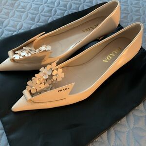 Prada bunny flora kitten heels